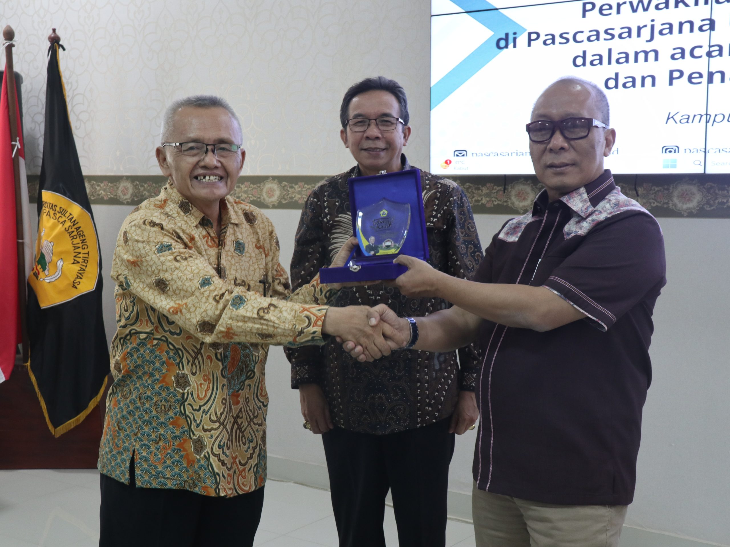 Doktor Pendidikan Pascasarjana Untirta Terima Kunjungan Perwakilan dari FKIP Universitas Bengkulu